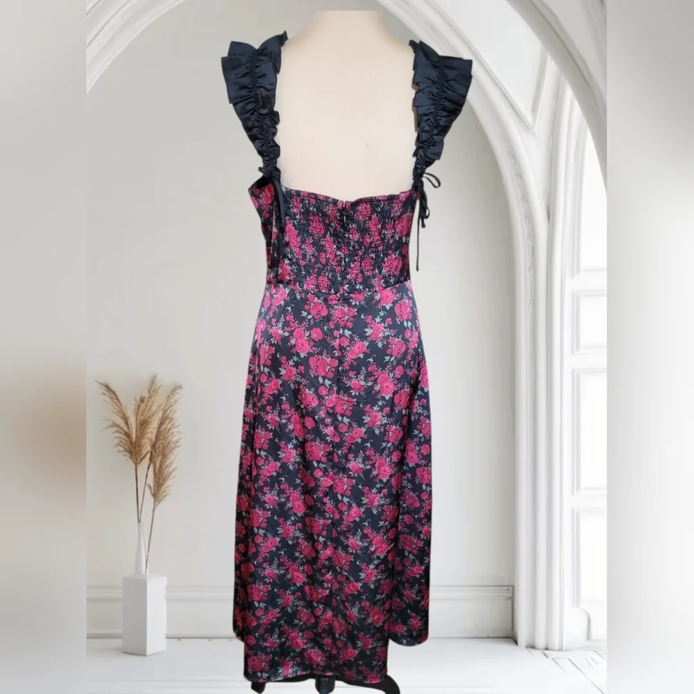 Francesca's Ruffled Midi Sundress - Picture 3 of 4